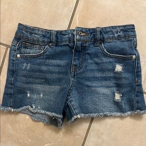 Denim Distressed Women's Shorts